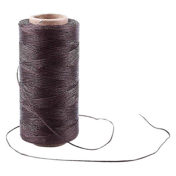 260M 150D 1MM Läder Sömnad Vaxad Tråd Handnål Snöre Hantverk DIY :