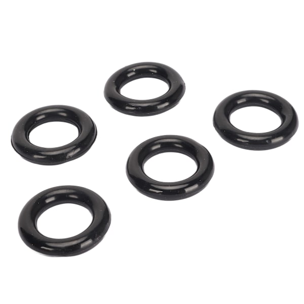 25 stk. spolevikler gummiring fleksibel elastisk spoleviklerring for erstatning svart