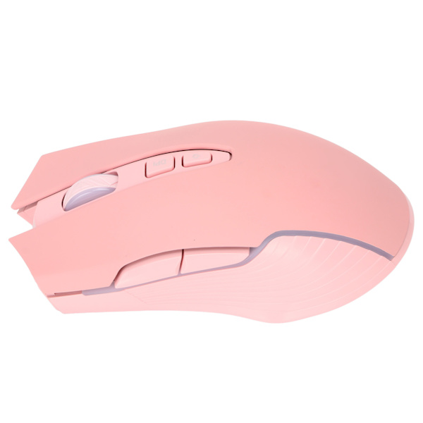 Trådlös spelmus 2,4 GHz RGB Fem nivåer DPI Justerbar Ergonomisk design Bärbara datortillbehör