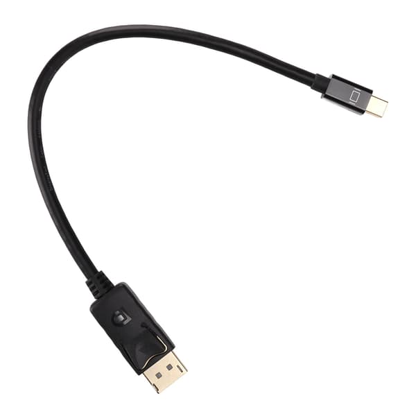 4K Mini DP hann til DP-kabel 2560x1600 oppløsning Audio Video Synkronisering 3D-overføring DP til DP-kabel for bærbar PC