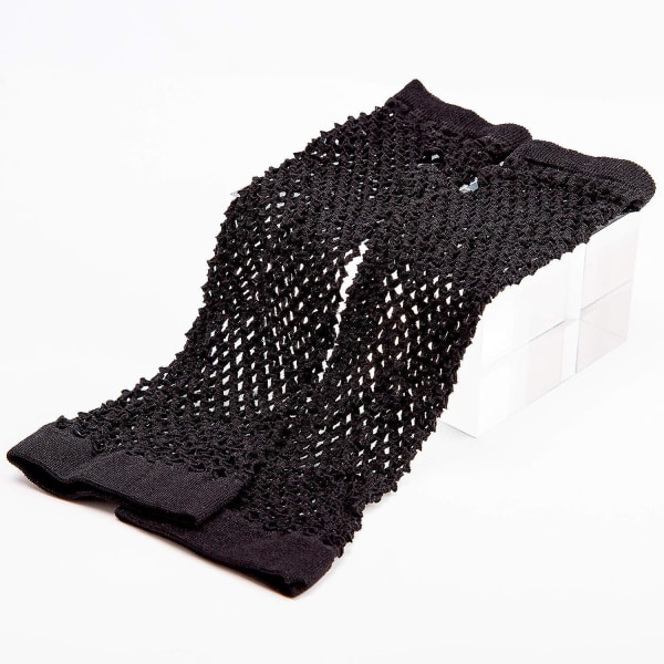 Fishnet Black Party Supplies for 80-tallskostymer