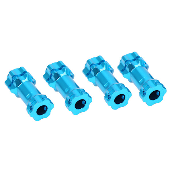 4 st 30 mm/1,2 tum förlängningsadapter tillbehör passar för HSP 94087 94762 1:8 RC bil blå
