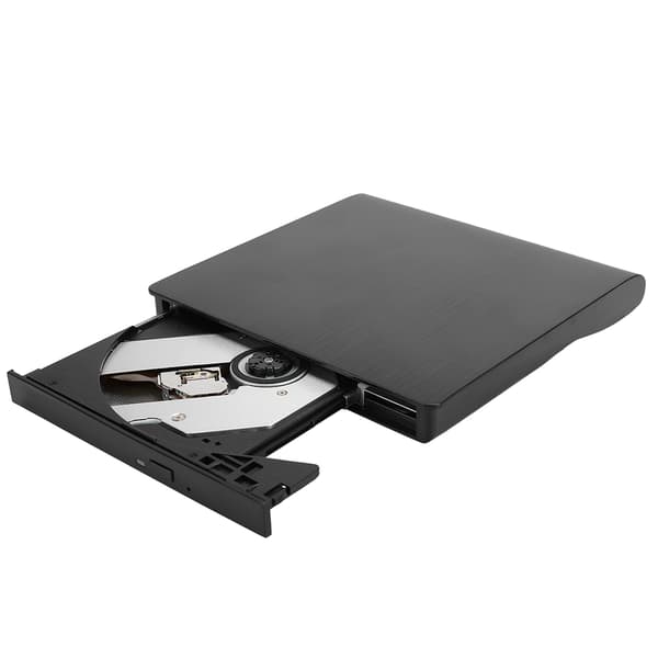 USB3.0 Ekstern mobil optisk drev DVD RW-brænder børstet tilbehør til bærbar computer til 8X / DVD ROM