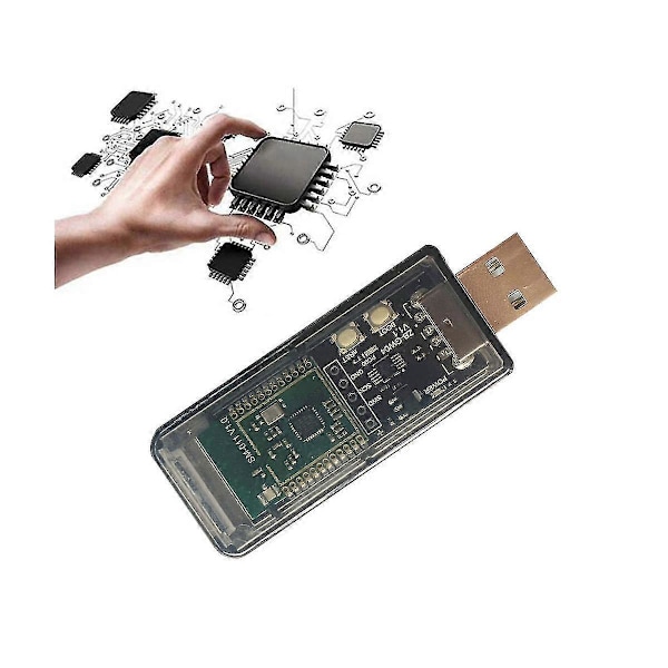 ZigBee 3.0 USB Dongle Zigbee Gateway Analyzer Zigbee2MQTT USB Grensesnitt Capture ZHA NCP Home Assist