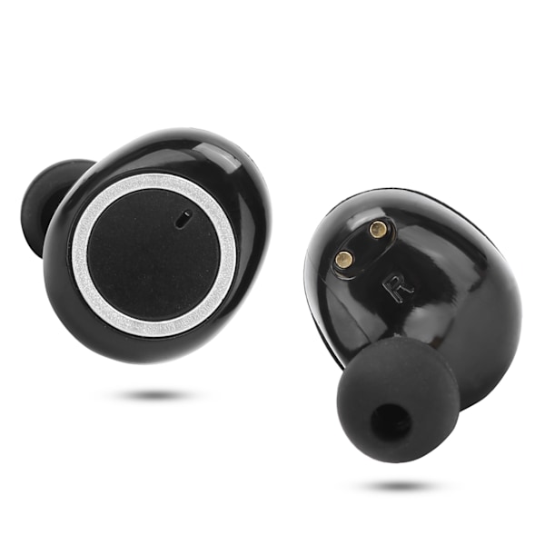 BTH-i30 Bluetooth 5.0 Stereo True Wireless Earphone Noise Reduction Binaural HeadsetSilver Black