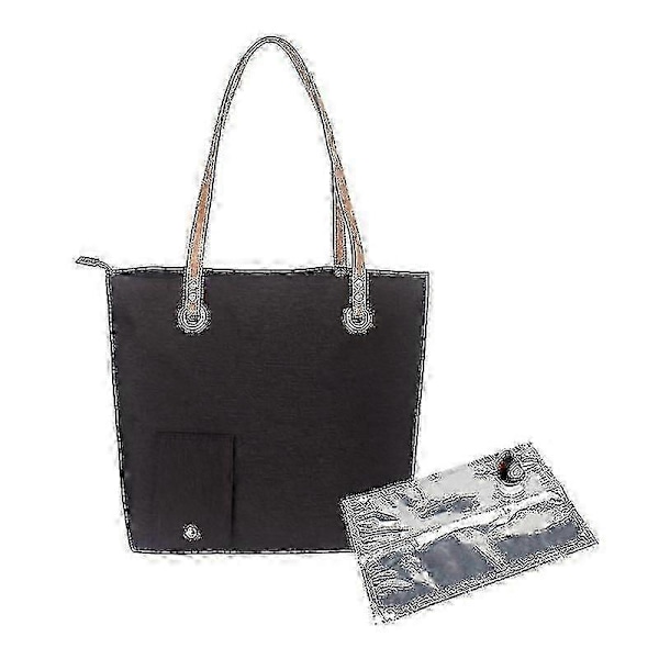 Vintaske med drikkevaredispenser - Skuldertaske til strand, rejse, picnic, camping