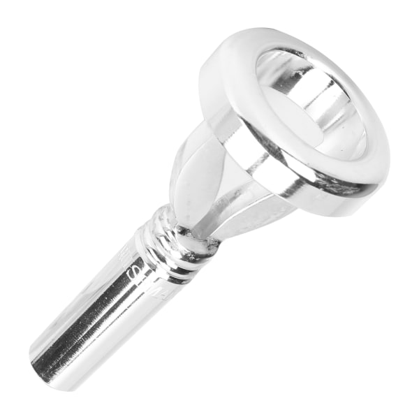 Trombone Mouthpiece Trainer Cooper hopeoitu simulaattori trumpetin harjoitusinstrumentti