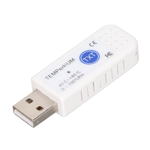 USB-dator termohygrometer multifunktionell PC-datalogger larm omgivningstemperatur luftfuktighetsmätare