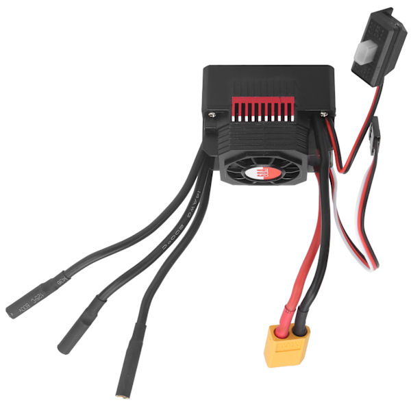 SURPASS‑HOBBY 60A vedenpitävä harjaton ESC XT60-pistokkeella 1/0 RC-automalliin