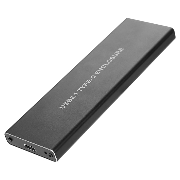 Hurtig ekstern mobil SSD-kabinet USB3.1 til M.2 NVME SSD-kabinet