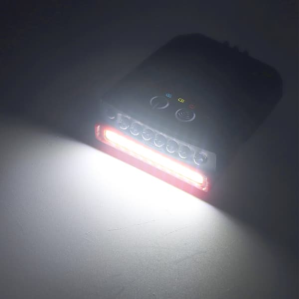 Vanntett Oppladbar LED Hodelykt for Camping, Sykling, Løping og Fiske