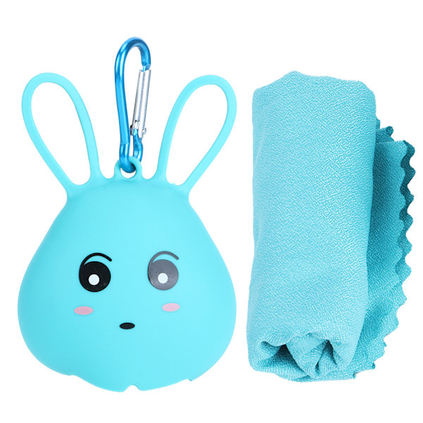 30x80cm Cute Cartoon Microfiber Portable Quick Drying Travel Camping Sports Towel for Outdoor