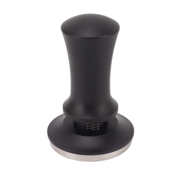 Kaffe Tamper Aluminiumlegering Rustfrit Stål Konstant Tryk Fjeder Pulver Tampeværktøj med Præcis Skala 58mm/2.3in
