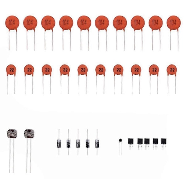 Breadboard Sæt Elektronik Komponent DIY Kit med Plastikboks til R3 Komponentpakke