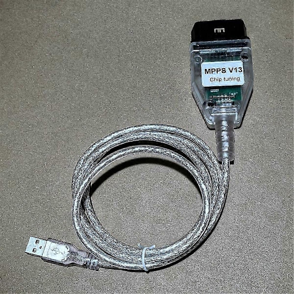 MPPS V13 ECU Programmer SMPS MPPS V13 K CAN Flasher Chip Tuning MPPS Kabel V13 Diagnostikkabel