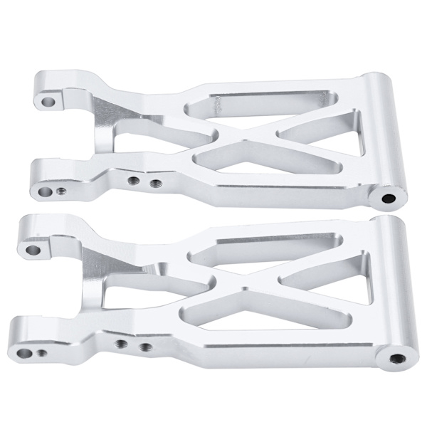 RC Bakre Fjæringsarm i Aluminiumlegering Bakre Svingarm Oppgraderingsdeler Tilbehør for Wltoys 104001 1/10 RC BilSølv