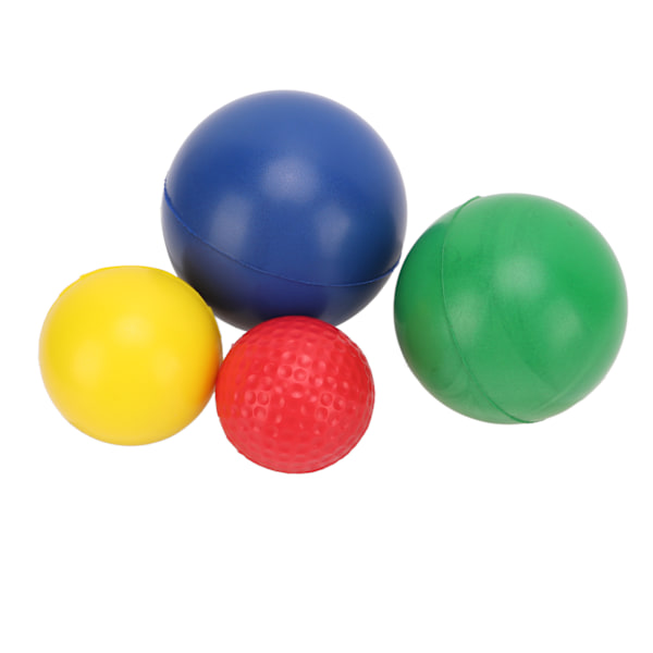 4st Handträningsboll Piano Fingerträningsgrepp Stärkande muskelklämägg