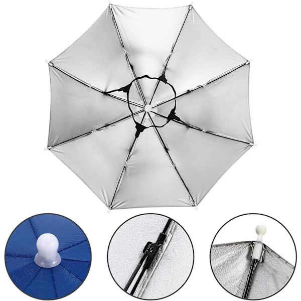 3-pack kamouflageparaplyhatt Fiskestrandpannband