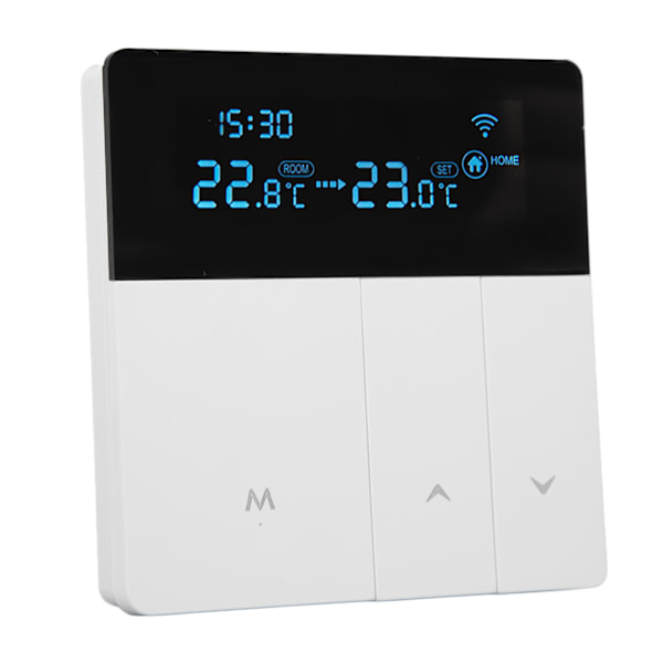 Intelligent Digital Termostat LCD Display APP-styring NTC Programmerbar Termostat Temperaturregulator AC90V-240V WIFI