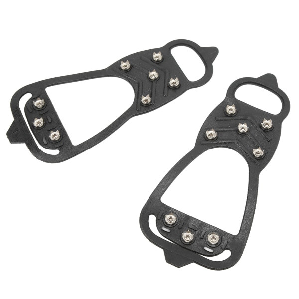 1 par 8 tænder kramper Anti Slip Ice Traction Cleats Sko Grips til at gå på sne og isM