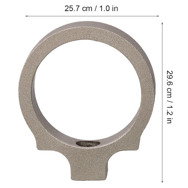 Heavy Duty Aluminium Alloy 0.760inch Flashlight Adapter Ring Torch Light Mount EX313-DK
