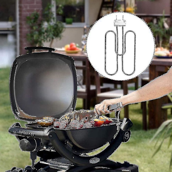 Grill Ersättning kompatibel Weber Elektrisk Grill 66631 / 65621 Värmeelement (230v 2200w) Q140 / Q1400 Eu-B11