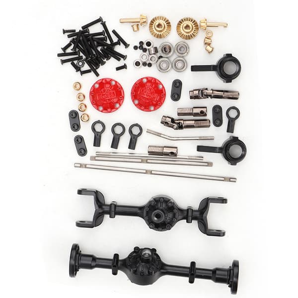 Metalluppgraderingsdelar Kit Passar för WPL 1/16 B14 B24 B26 C14 C24 RC Bilmodifiering