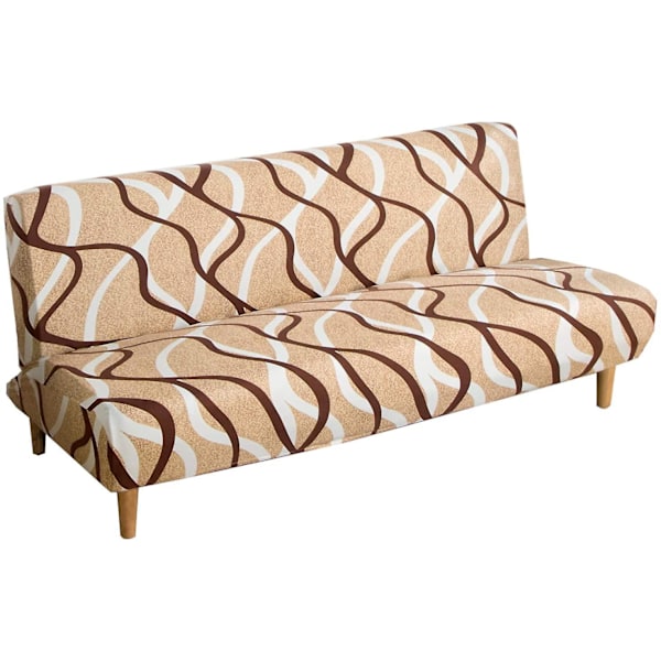 Sofatrekk Uten Armlener 3-seter/2-seter Stretch Sofatrekk For Sovesofa