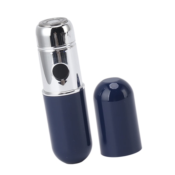Mini Shaver Vandtæt Razor Bærbar Elektrisk Skægtrimmer Rejse Hjem Skæg Shaver Blå