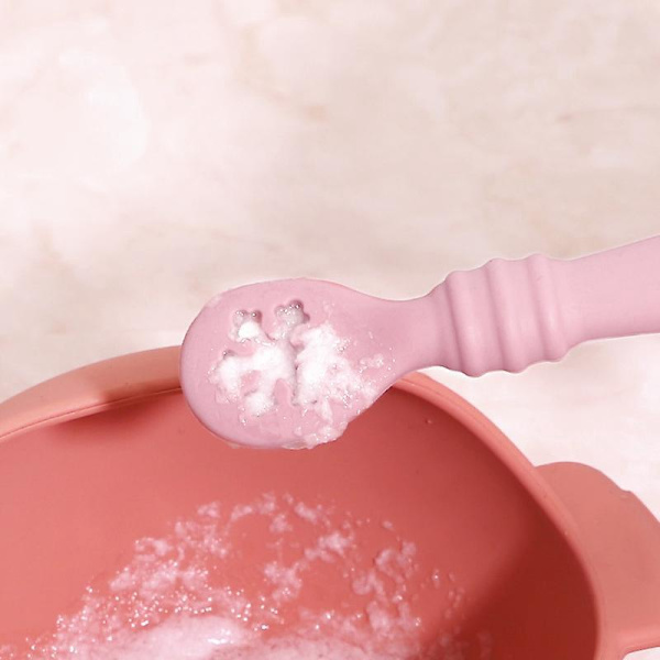 Silikonbabyskedar - 3-pack, BPA-fri, Perfekt för kompletterande matning