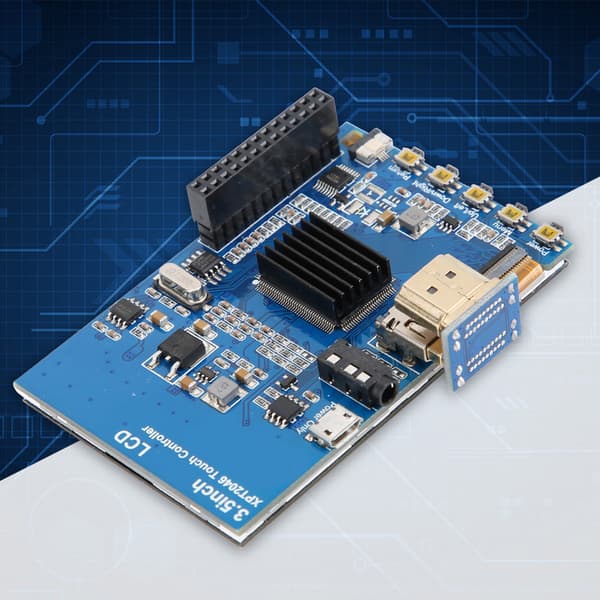 3,5 tommers 1080P IPS LCD berøringsskjerm med bred visningsvinkel for Raspberry Pi 4B