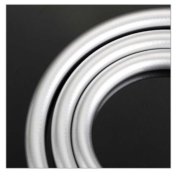 Anti-twist bruseslange, bruseslange 2,0 m, gummi, hvid, udvendig diameter: Φ 14 længde: 150 cm