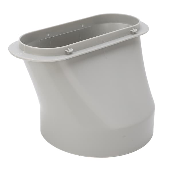 Eksoslangeadapter for klimaanlegg, vindusforseglingsplate, ventilasjonsrørkobling, diameter 5,9 tommer