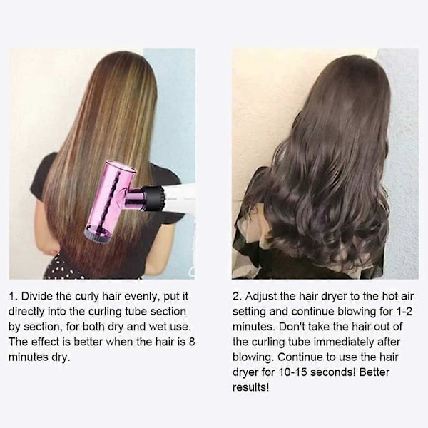 Hiusten Diffuusori Värjäysmyssy Muovinen Rulla Hiustenkuivaaja Kiharrin Violetti Ammattimainen DIY Salonkityökalu