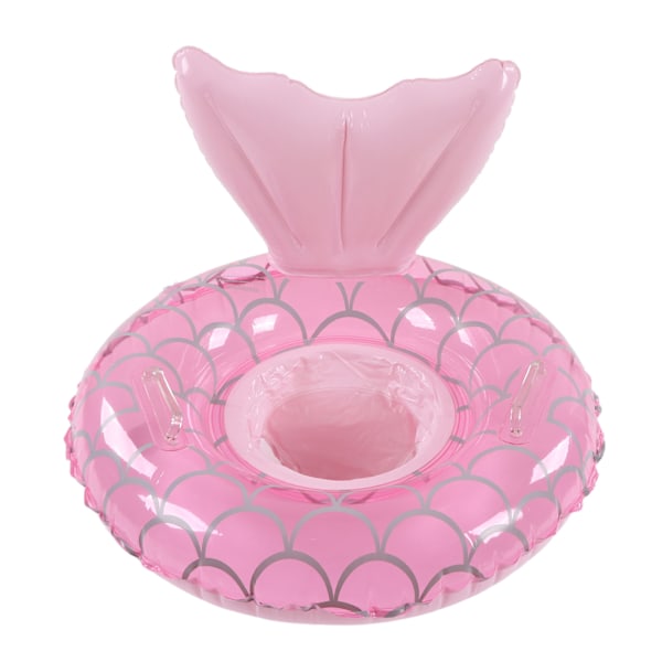 Children Inflatable Swimming Ring Cartoon Thick PVC Waterproof Baby Swimming Ring with Safely Seat and Handle for Baby Swim Ring(9‑25kg/19.8‑55.2Ib)