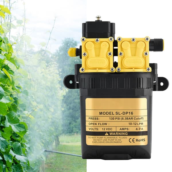 12V Högtrycks jordbruks elektrisk vattenpump vattensprutpump