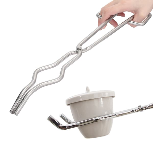40 cm digeltang metall laboratorieutstyr begerholder i rustfritt stål
