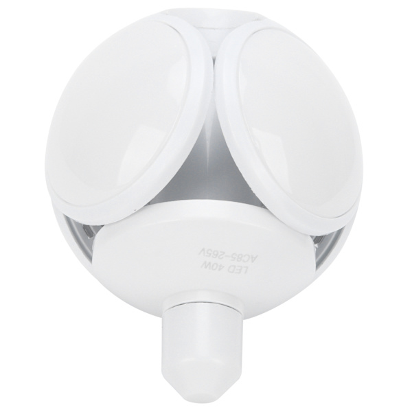40W 85-265V E27 LED kokoontaittuva polttimo-kattolamppu maatilan kasvihuonevalaistukseen