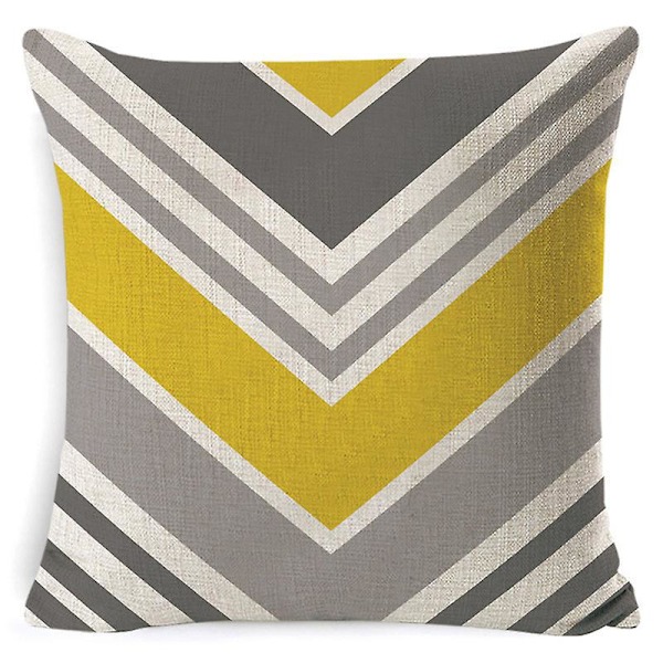Set med 8 st Kuddfodral Enkla Fyrkantiga Örngott Dekoration för Soffa Vardagsrum Sovrum Kontor 45x45cm
