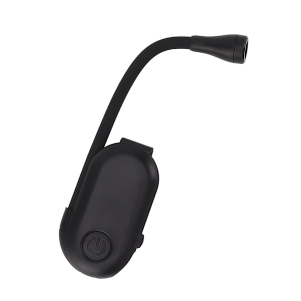 Mini Boklys 3W 400mAh 5V 1A 3 Farge Lys Justerbar Arm Trinnløs Dempe Klips På Leselys for Bokelskere