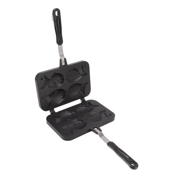 Taiyaki Fisk Form Kage Maker Non Stick Taiyaki Dobbelt Bageform Vaffel Bageform