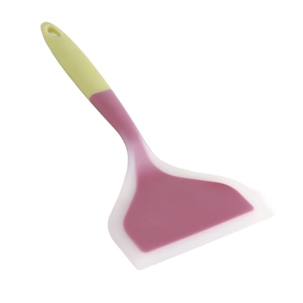 Non-Stick Silikonspade Bred Spatel Kake Biff Pizza Kjøkkenredskaper (Grønn)