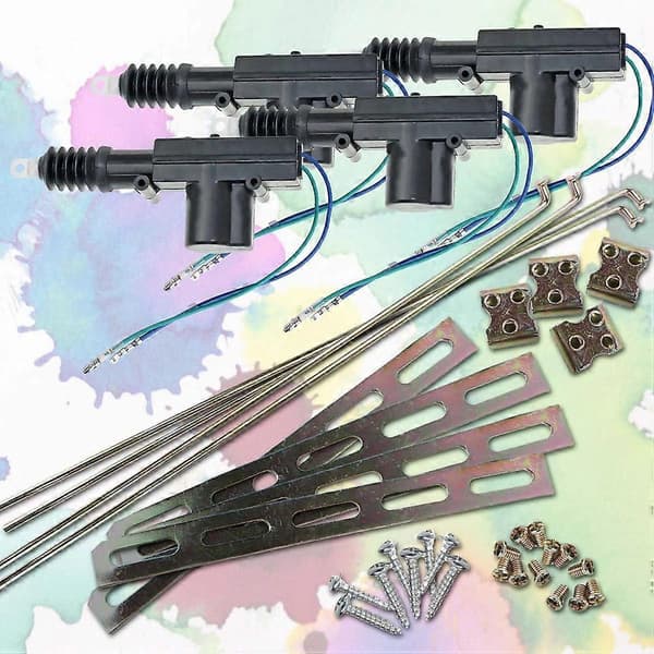 Zhongkong Lock Actuator Car Door Lock Actuator Replacement 4-Pack