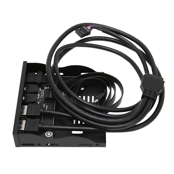 Frontpanel USB 3.2 Hub 10 Gbps Plug and Play Iron Shell Floppy Disk Reader til Win til Linux