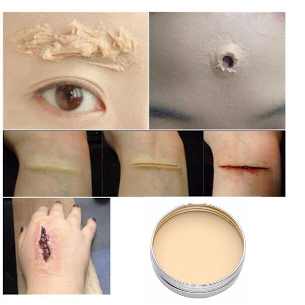 Falsk ar voks simuleret ar makeup voks specialeffekt kosmetik