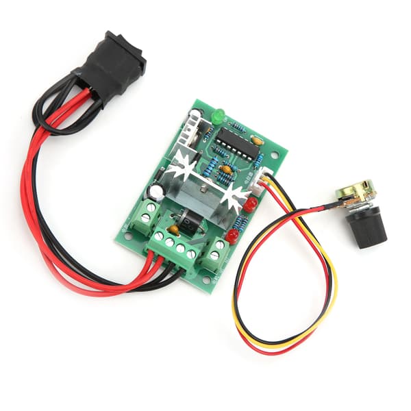 DC Motor Hastighetskontroll Modul PWM Justerbar Bryter CW CCW Kontroller Driver DC10V/12V/24V/36V