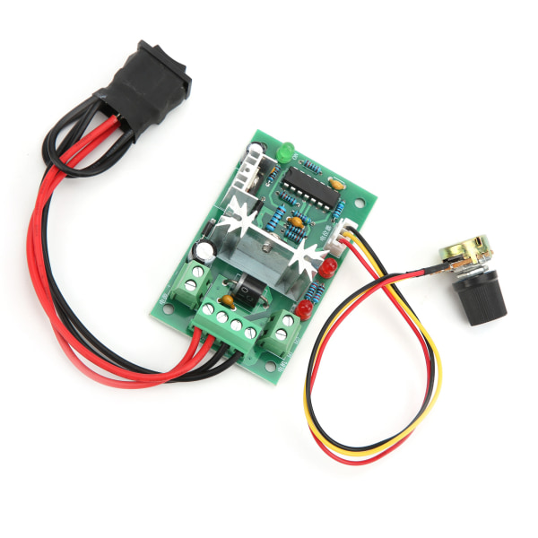 DC-motorhastighetskontrollmodul PWM-justerbar omkopplare CW CCW-styrenhetsdrivrutin DC10V/12V/24V/36V