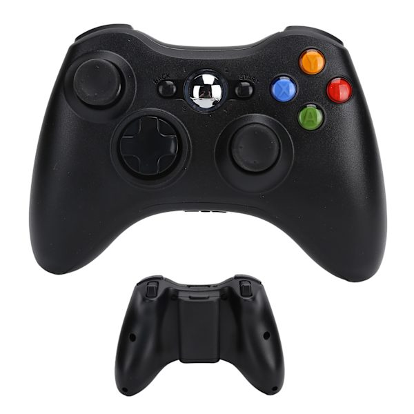 2.4G langaton peliohjain peliohjaimen kahva Xbox 360/PS3 isännälle musta