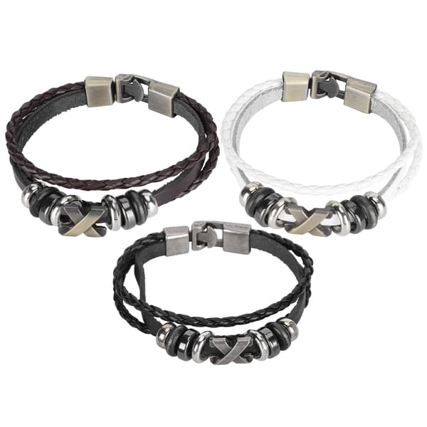 Hånd Reb Multi-lags Strik Armbånd Håndlavet Moderne Læder Par Armbånd