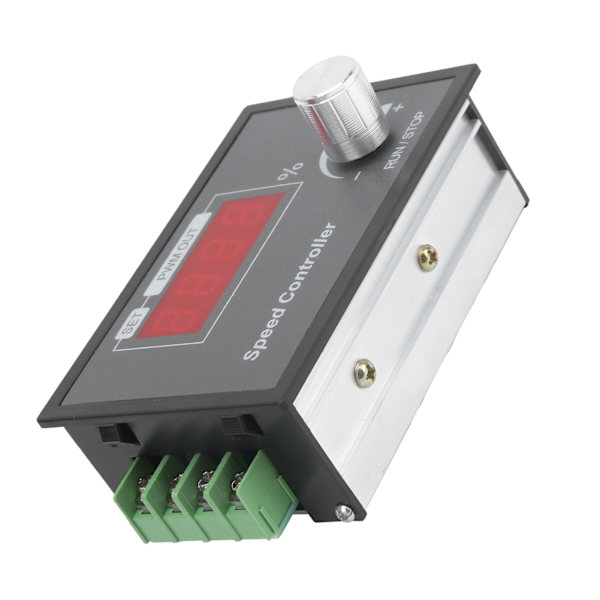 Hastighetskontroller Smart Knapp Endring Strøm PWM DC Børstet Motor Hastighetsregulator DC6‑60V